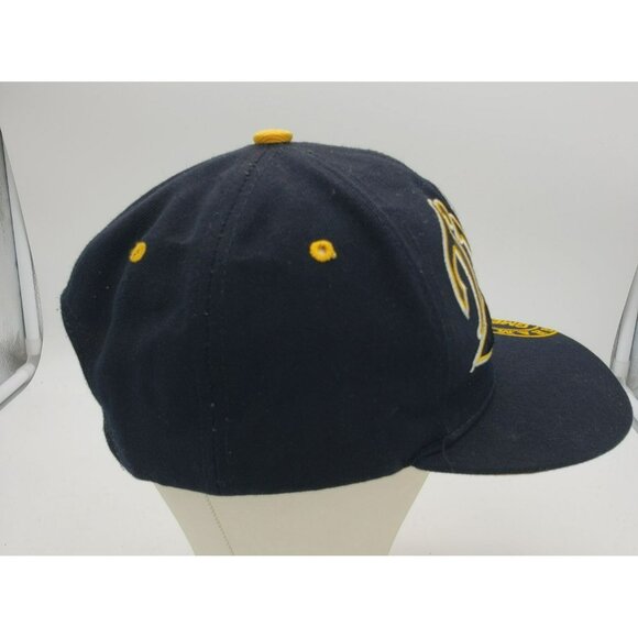 Grambling State Tigers Snapback Hat Cap Black Yellow Embroidered GMEN BigBoy - Picture 6 of 11